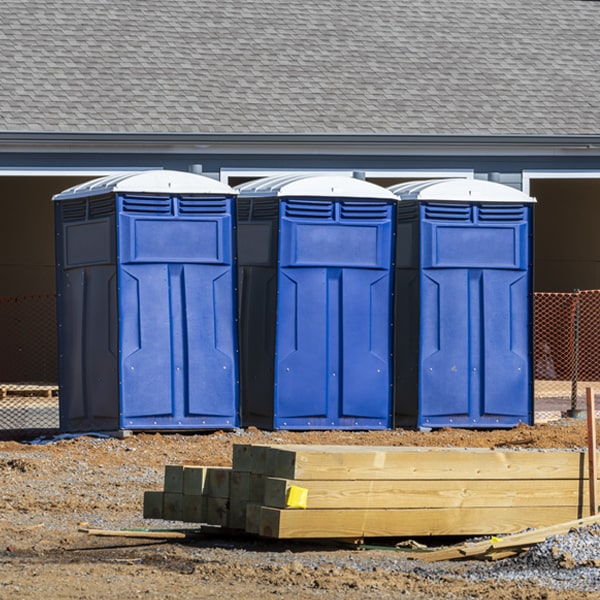 is there a specific order in which to place multiple portable restrooms in Somerville AL